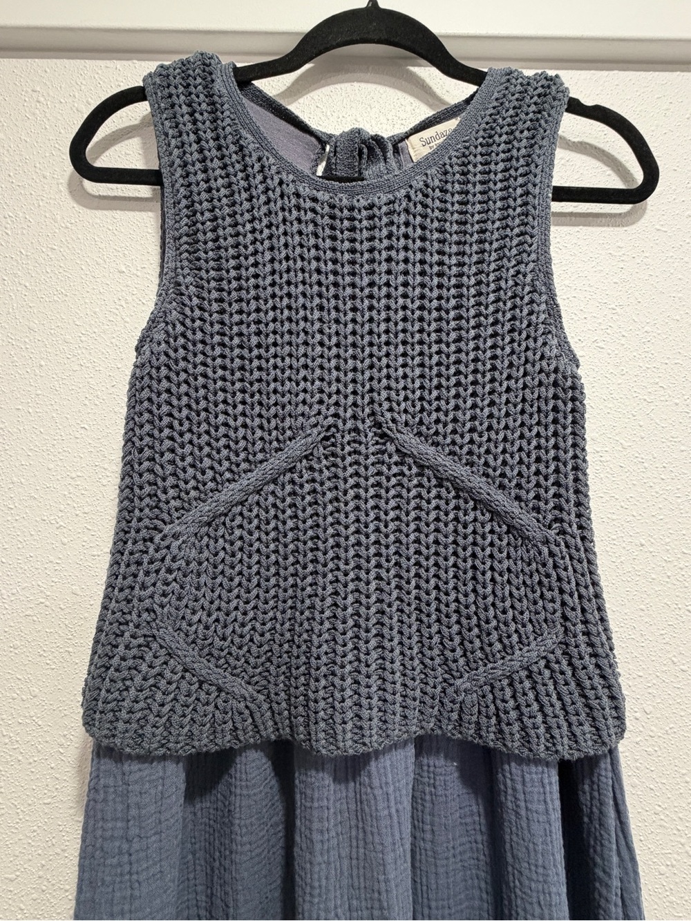 ByTogether Sundaze Sleeveless Maxi Blue Vacation Summer Dress | XS | like new - Picture 5 of 11